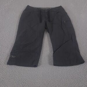 Outdoor Research Pants Womens 4 Gray Ferrosi Capris Nylon Stretch Hiking Trail